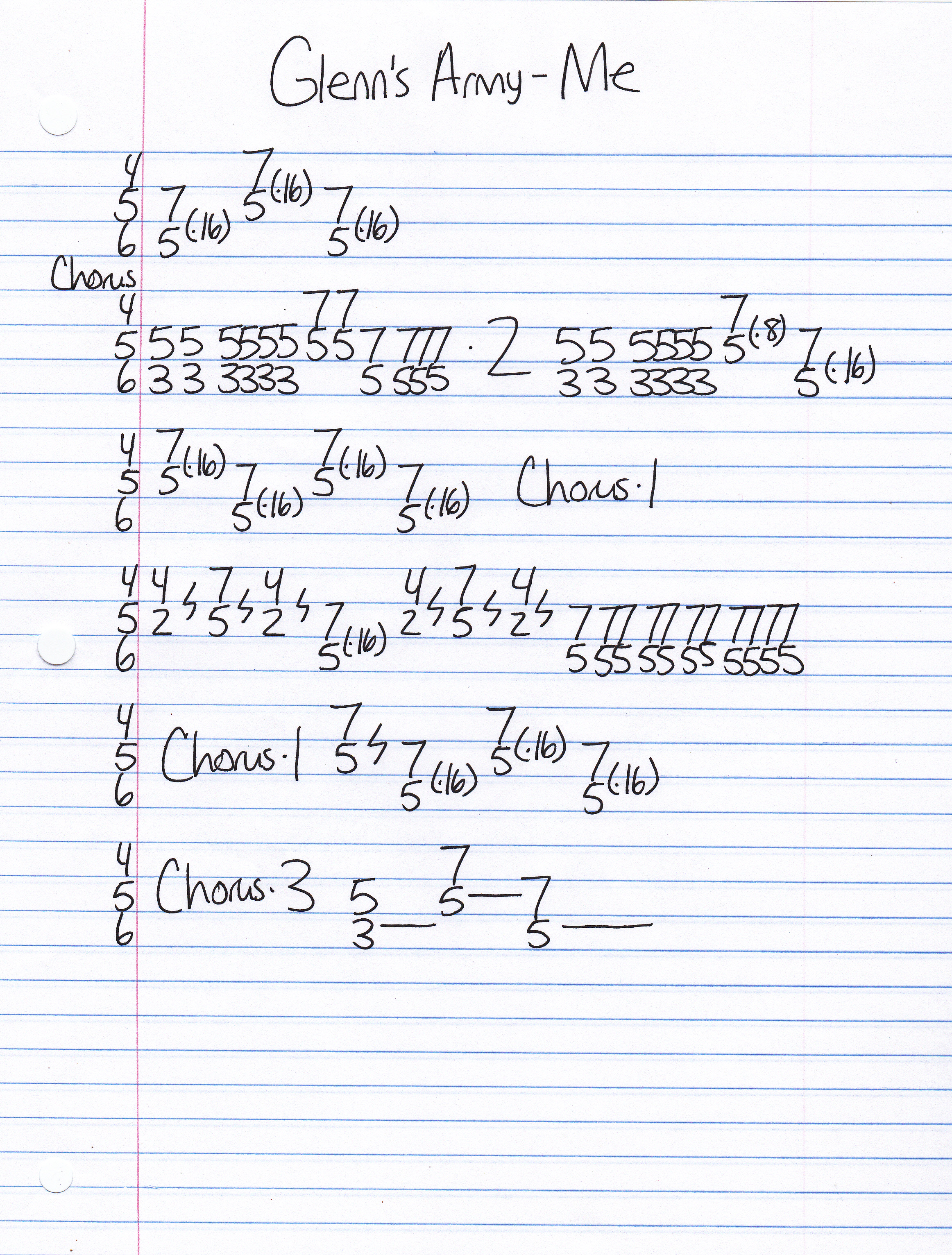 High quality guitar tab for Me by Glenn's Army off of the album Fight Songs. ***Complete and accurate guitar tab!***